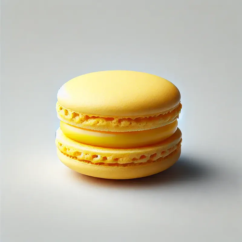 Lemon macarons
